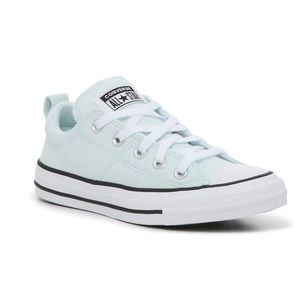 All Star Converse mint/ light blue low tops